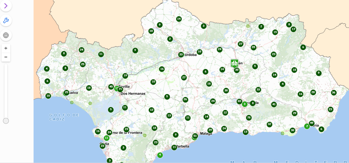 Visualizador Junta de Andalucía