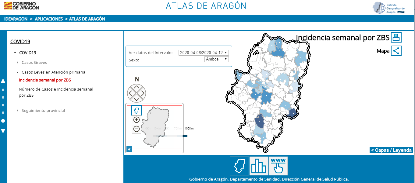 Atlas Aragón COVID-19